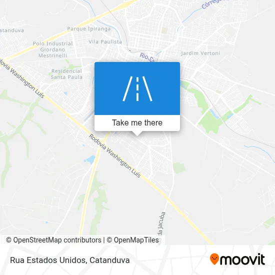 Rua Estados Unidos map