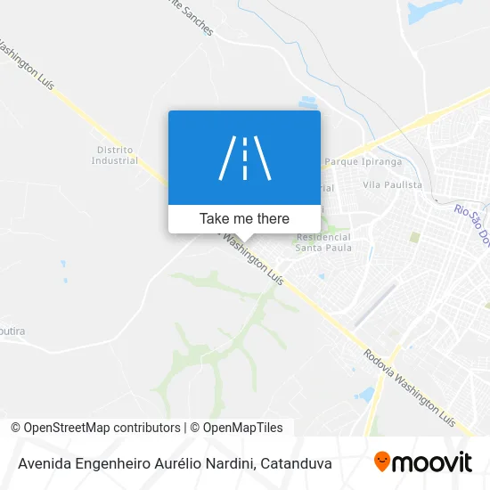 Avenida Engenheiro Aurélio Nardini map