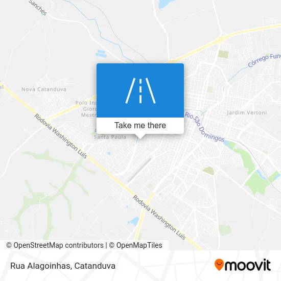 Rua Alagoinhas map