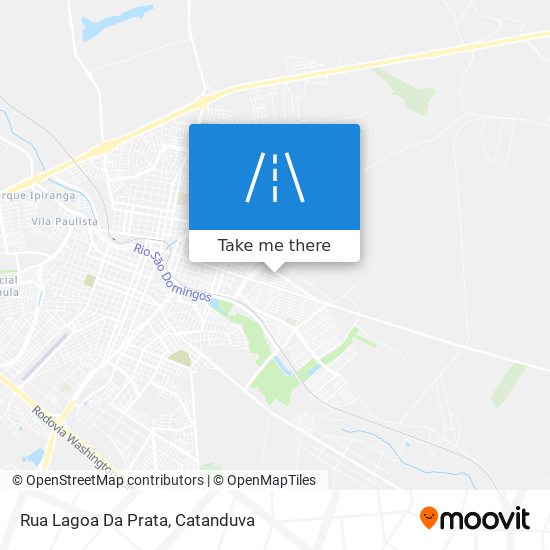 Mapa Rua Lagoa Da Prata