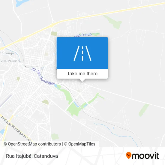 Rua Itajubá map