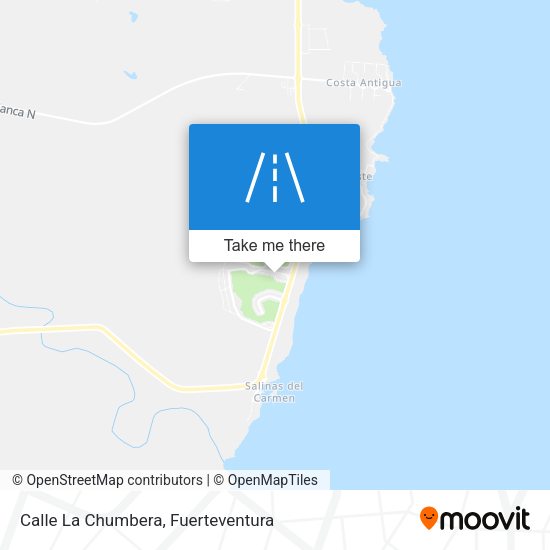 Calle La Chumbera map