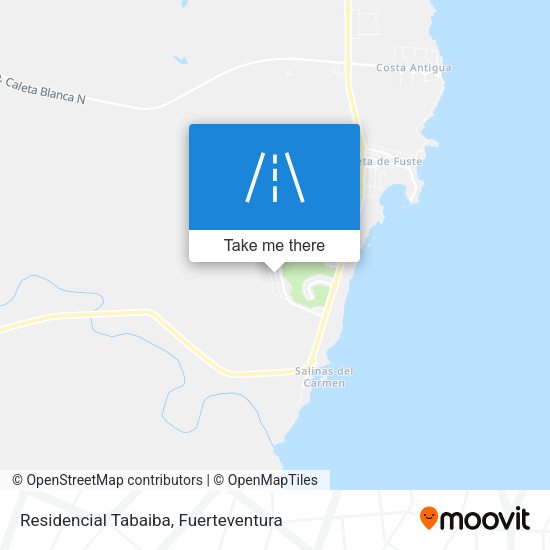 Residencial Tabaiba map