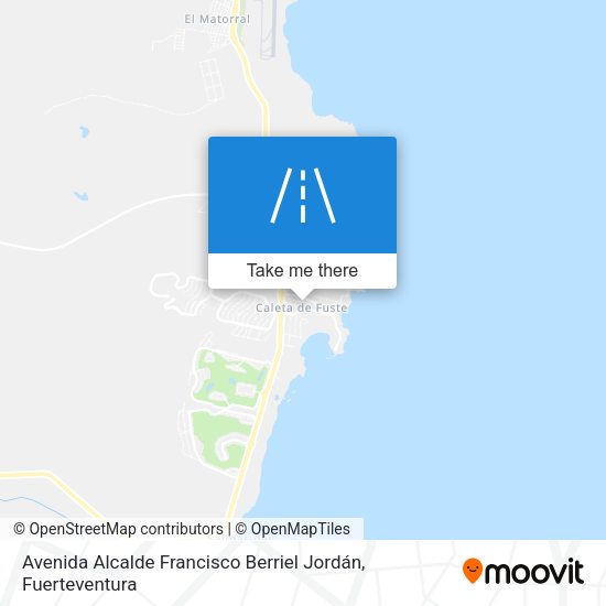 Avenida Alcalde Francisco Berriel Jordán map