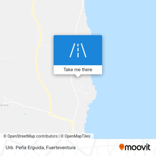 Urb. Peña Erguida map