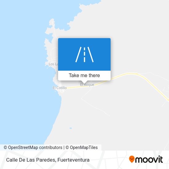 Calle De Las Paredes map