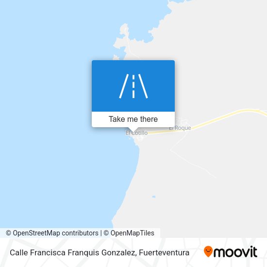 Calle Francisca Franquis Gonzalez map