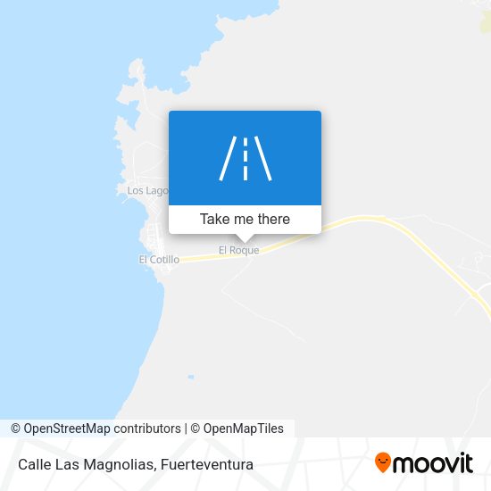 Calle Las Magnolias map