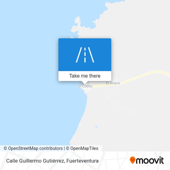 Calle Guillermo Gutiérrez map