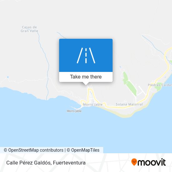 Calle Pérez Galdós map