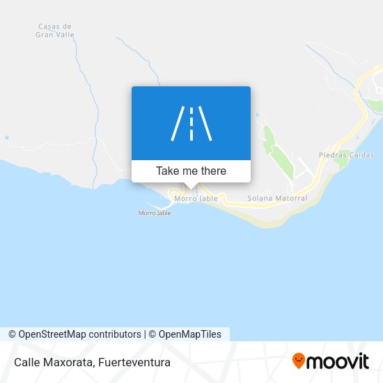Calle Maxorata map