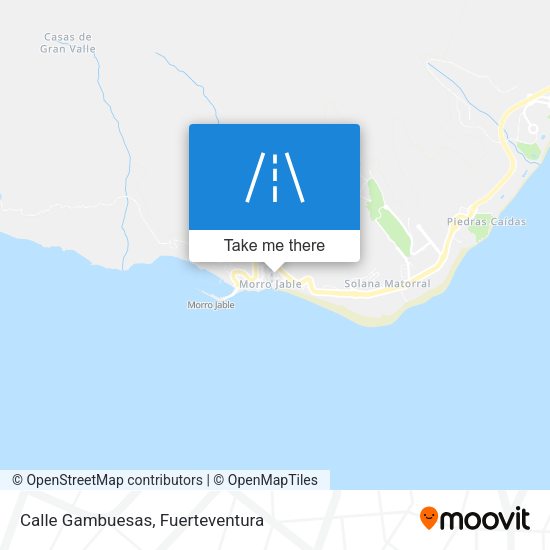 Calle Gambuesas map