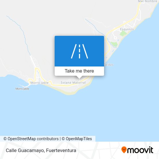 Calle Guacamayo map