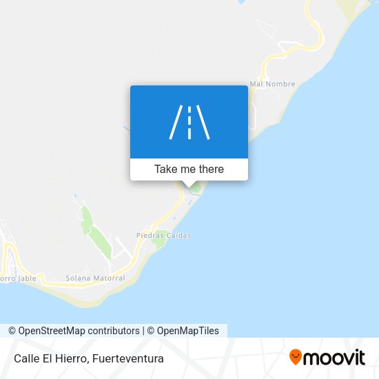 Calle El Hierro map