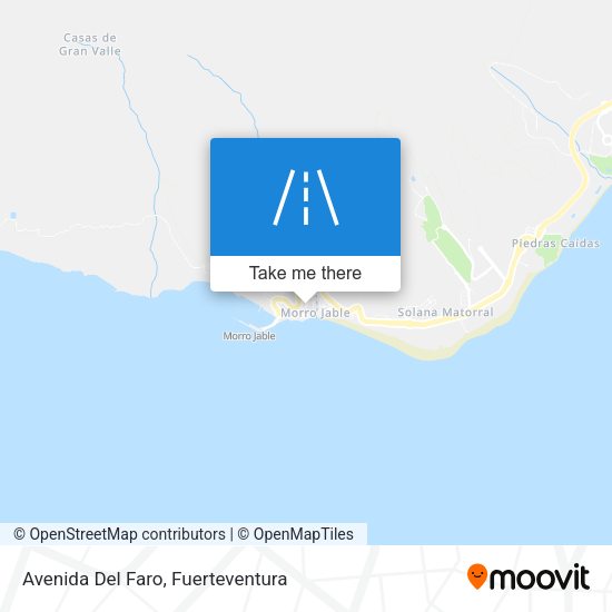 Avenida Del Faro map
