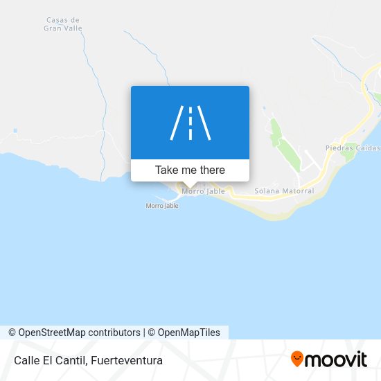 Calle El Cantil map