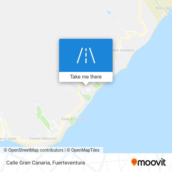 Calle Gran Canaria map