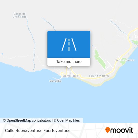Calle Buenaventura map