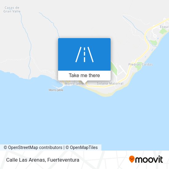 Calle Las Arenas map