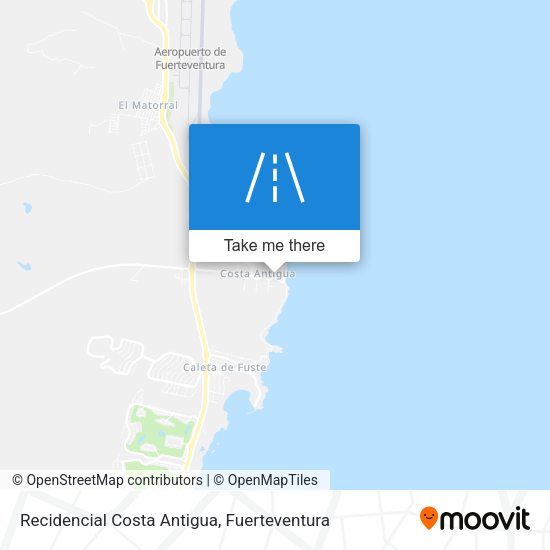 Recidencial Costa Antigua map
