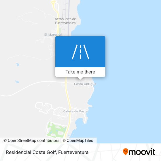 Residencial Costa Golf map