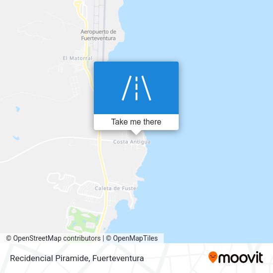 Recidencial Piramide map