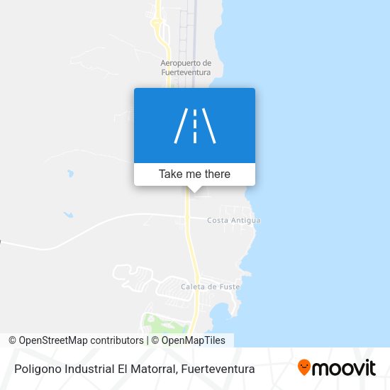 Poligono Industrial El Matorral map