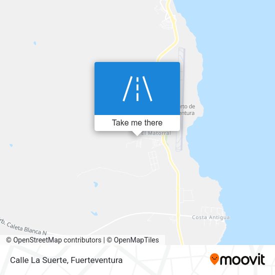 Calle La Suerte map