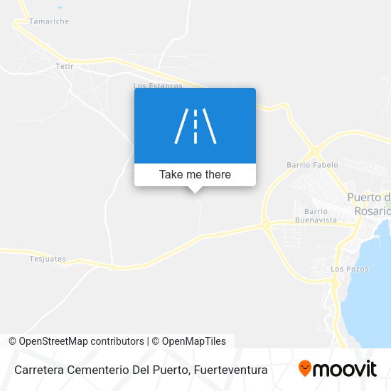 Carretera Cementerio Del Puerto map
