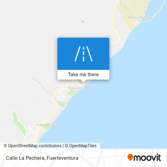 Calle La Pechera map
