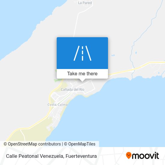 Calle Peatonal Venezuela map
