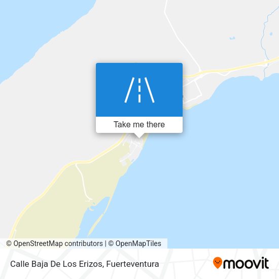 Calle Baja De Los Erizos map