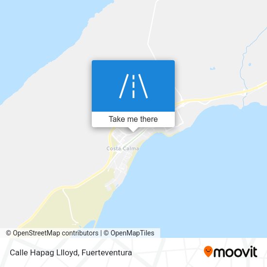 Calle Hapag Llloyd map