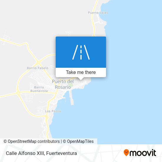 Calle Alfonso XIII map