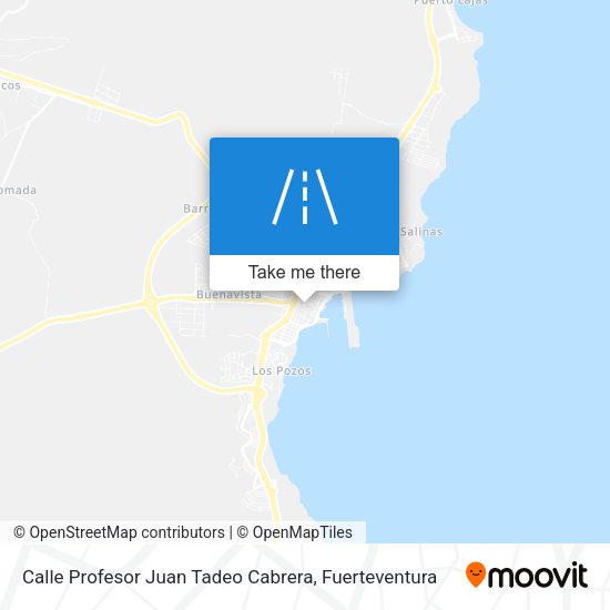 Calle Profesor Juan Tadeo Cabrera map