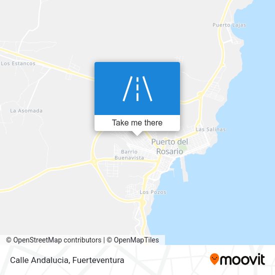 Calle Andalucia map