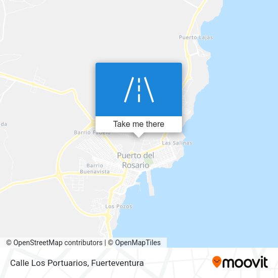 Calle Los Portuarios map