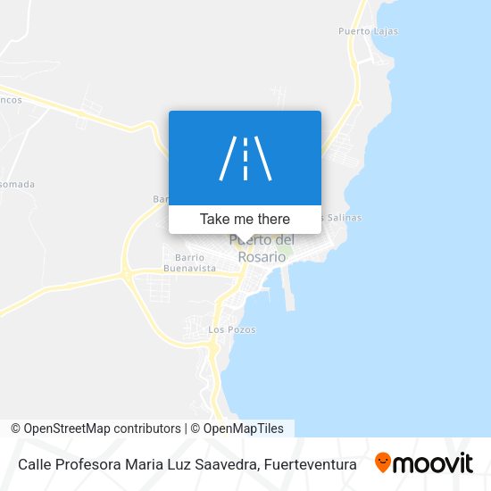 Calle Profesora Maria Luz Saavedra map