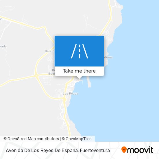 Avenida De Los Reyes De Espana map