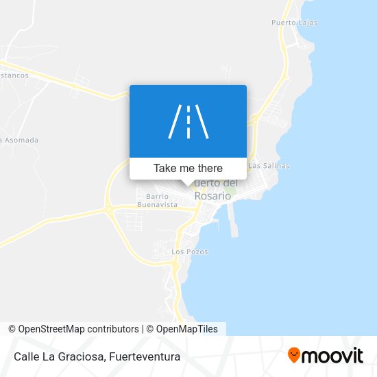 Calle La Graciosa map