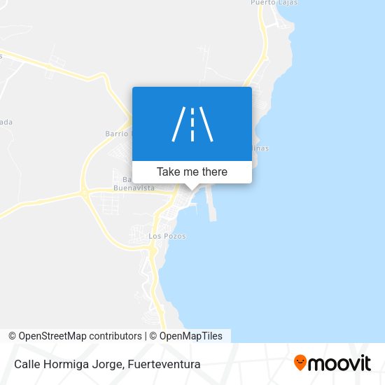Calle Hormiga Jorge map