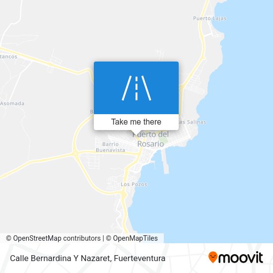 Calle Bernardina Y Nazaret map