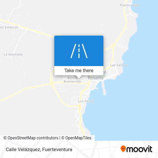Calle Velázquez map