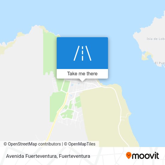 Avenida Fuerteventura map