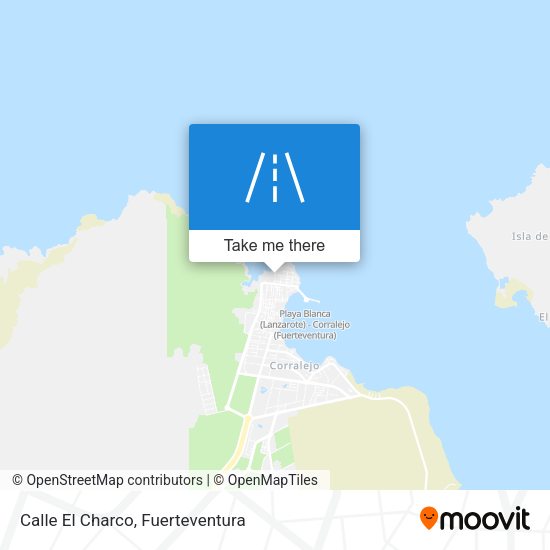 Calle El Charco map