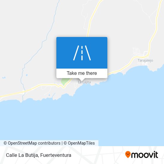 Calle La Butija map