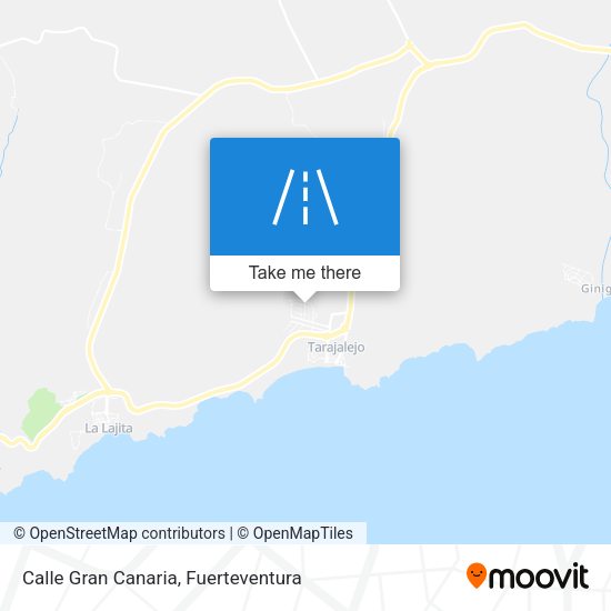 Calle Gran Canaria map