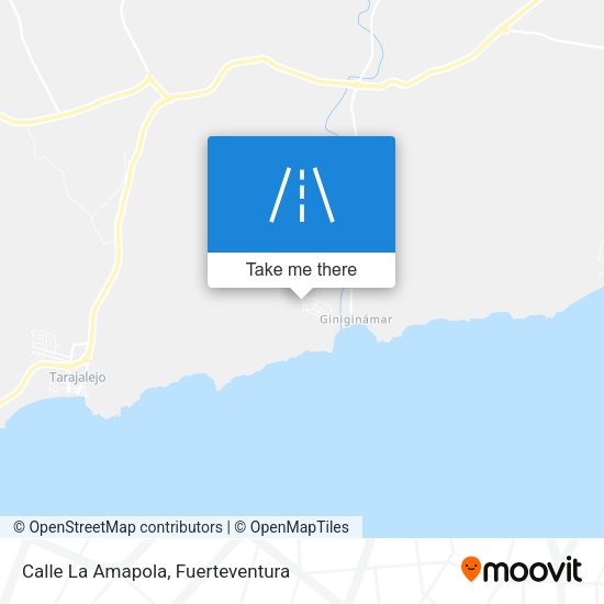 Calle La Amapola map