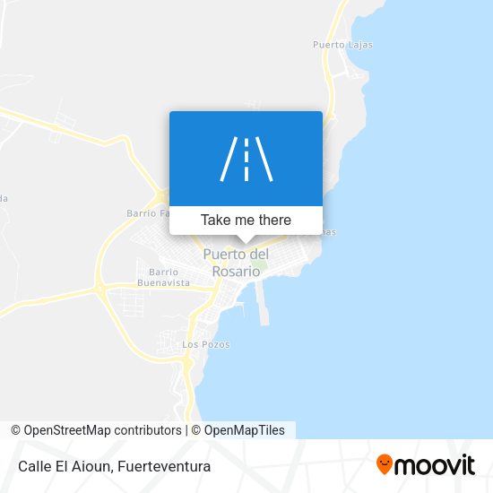 Calle El Aioun map