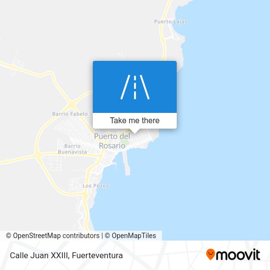 Calle Juan XXIII map